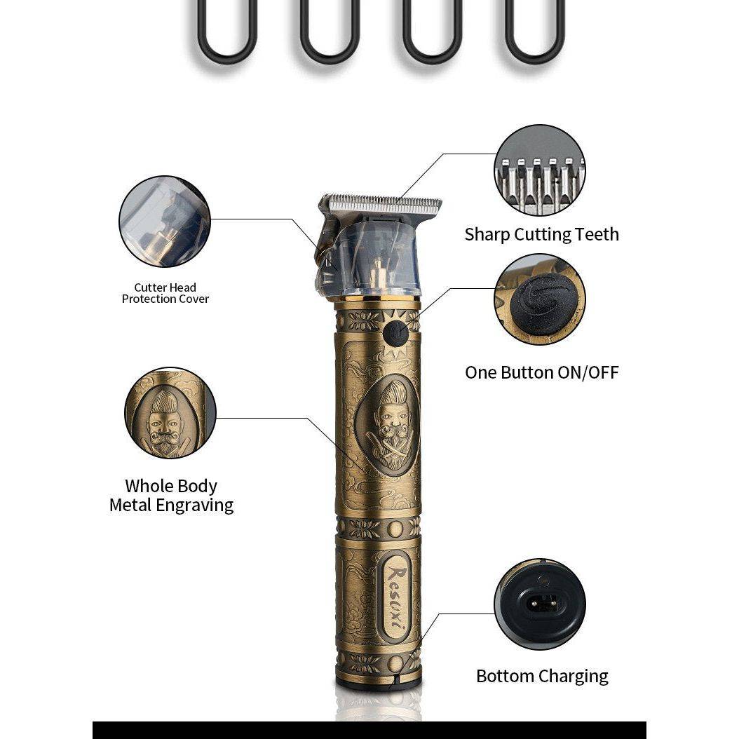 The Beard Game Professional Trimmer™ Wireless and Rechargeable - The Beard Game